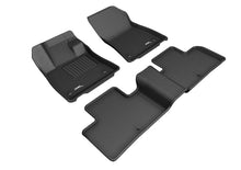 Load image into Gallery viewer, 3D MAXpider 2019-2020 Infiniti QX50 Kagu 1st &amp; 2nd Row Floormats - Black | L1IN03101509

