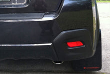 Load image into Gallery viewer, Rally Armor 13-17 Subaru Crosstrek XV Black UR Mud Flap w/Red Logo Mud Flaps Rally Armor   
