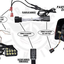 Load image into Gallery viewer, Oracle Plug &amp; Play Wiring Adapter for Jeep Wrangler JL Reverse Lights ORACLE Lighting
