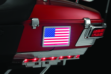 Load image into Gallery viewer, Kuryakyn Freedom Flag LED 4in X 6in Chrome Misc Powersports Kuryakyn   
