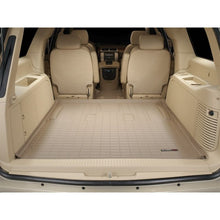 Load image into Gallery viewer, WeatherTech 07-13 Cadillac Escalade ESV Cargo Liners - Tan | 41310

