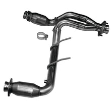 Load image into Gallery viewer, Kooks 09-10 Ford F-150/ Ford Raptor 5.4L 3V 2 1/2in x 2 1/2in OEM Cat Y Pipe Kooks HDR Req Kooks Headers

