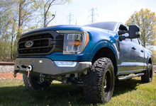 Load image into Gallery viewer, Fishbone Offroad 2021+ F150 Pelican Winch Plate Only (Fits FB22366) - Black Texture Fishbone Offroad
