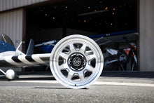 Load image into Gallery viewer, ICON Nuevo 17x8.5 / 6x5.5 / 25mm / 5.75in BS Silver Machined Wheel
