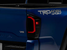 Load image into Gallery viewer, Raxiom 16-23 Toyota Tacoma Axial Series LED Tail Lights- Black Housing- Smoked Lens | TT36288
