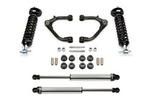 Load image into Gallery viewer, Fabtech 14-18 GM C/K1500 P/U w/oE Alm Or Stmp Stl UCA 2in UCA Kit w/Dl 2.5 &amp; 2.25 Coilovers Fabtech
