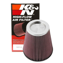 Load image into Gallery viewer, K&amp;N Round Tapered Universal Air Filter 6 inch Flange 7 1/2 inch Base 5 inch Top 7 1/2 inch Height
