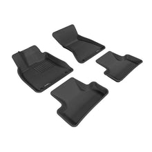 Load image into Gallery viewer, 3D MAXpider 2009-2017 Audi Q5/SQ5 Kagu 1st &amp; 2nd Row Floormats - Black
