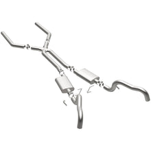 Load image into Gallery viewer, MagnaFlow Exhaust Products Exhaust System Kit MagnaFlow Exhaust Products Magnaflow Street Series Stainless Crossmember-Back System 15899
