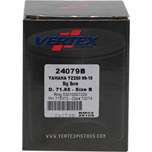 Load image into Gallery viewer, Vertex Piston 22-23 Fantic Motor XX 250 250cc +5.6mm Cast Big Bore Piston Kit 72mm. 295cc. Uncategorized Vertex Pistons   
