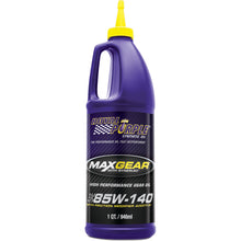 Load image into Gallery viewer, Royal Purple Max Gear Synthetic 85W-140 Gear Oil - 1 Quart Royal Purple
