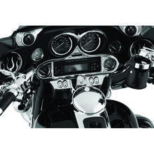 Load image into Gallery viewer, Kuryakyn Stereo Accent 96-13 FL Touring Models Chrome | 3765
