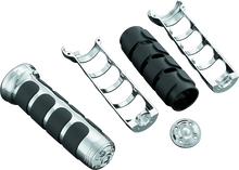 Load image into Gallery viewer, Kuryakyn ISO Grips For GL1800 With Heated Grips Chrome Misc Powersports Kuryakyn   
