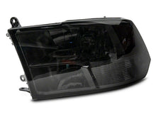 Load image into Gallery viewer, Raxiom 09-18 Dodge RAM 1500 Axial OEM Rep Headlights w/ Dual Bulb- Chrome Housing (Smoked Lens ) Headlights Raxiom
