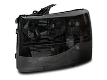 Load image into Gallery viewer, Raxiom 07-14 Chevrolet Silverado 1500 HD Axial OEM RepHeadlights- Chrome Housing- Smoked Lens Headlights Raxiom
