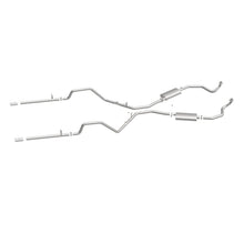 Load image into Gallery viewer, MagnaFlow Exhaust Products Exhaust System Kit MagnaFlow Exhaust Products Magnaflow Street Series Stainless Crossmember-Back System 16724
