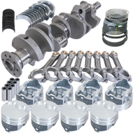 Eagle Chrysler 360 3.580in Crank 6.123in I-Beam Rods -5cc Flat Top 4.040in Pistons Rotating Assembly | 20400040