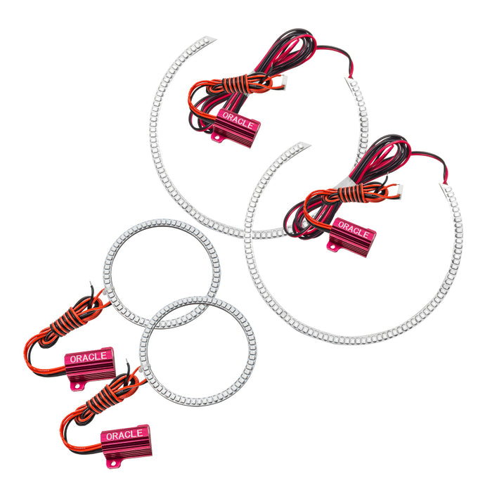 Oracle Volvo S60 05-09 LED Halo Kit - Red ORACLE Lighting