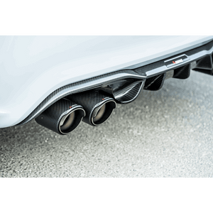 Akrapovic 2018+ BMW M2 Competition/M2 CS (F87N) Slip-On Line (Titanium) w/Carbon Fiber Tips Muffler Akrapovic   