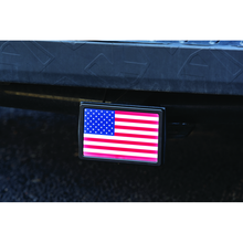 Load image into Gallery viewer, Kuryakyn Freedom Flag LED Hitch Cover Black
