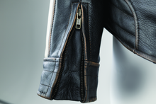 Load image into Gallery viewer, Kuryakyn Leather By River Road Dame Vintage Leather Jacket Black Womens - Small Jackets - Leather Kuryakyn
