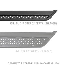 Load image into Gallery viewer, Go Rhino 2021+ Ford Bronco Dominator Extreme Side Steps w/Brackets - Textured Black Side Steps Go Rhino
