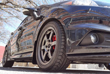 Load image into Gallery viewer, Rally Armor 13-19 Ford Fiesta ST Black UR Mud Flap w/Silver Logo Mud Flaps Rally Armor   
