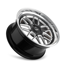 Load image into Gallery viewer, Ridler 611 18x9.5 / 5x120.65 BP / 0mm OS / 83.82mm Hub Gls Blk/Mill w/ Diamond Cut Lip Wheel
