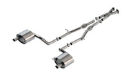 Borla 19-21 Genesis G70 3.3L V6 Twin Turbo S-type Cat-Back Exhaust | 141018