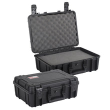 Load image into Gallery viewer, Go Rhino XVenture Gear Hard Case w/Foam - Medium 18in. / Lockable / IP67 - Tex. Black Cargo Boxes &amp; Bags Go Rhino   
