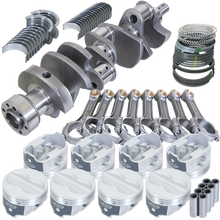 Load image into Gallery viewer, Eagle Chevy LT1350 1Pc 3.750in Crank 5.700in I-Beam Rods -10cc 4.040in Pistons Rotating Assembly Eagle
