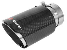 Load image into Gallery viewer, aFe 14-24 Mini Cooper S MACH Force-Xp 3in to 2-1/2in 304SS Cat-Back Exhaust w/ Carbon Fiber Tip aFe
