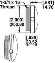 Load image into Gallery viewer, SPC Performance DOMED RUBBER FOOT Bump Stops SPC Performance
