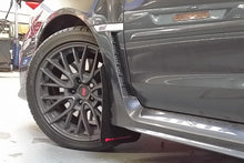 Load image into Gallery viewer, Rally Armor 15-21 Subaru WRX/STI Black UR Mud Flap w/Blue Logo Mud Flaps Rally Armor   
