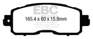 EBC 13+ Nissan Altima 2.5 (L33) Sedan Ultimax2 Front Brake Pads Brake Pads - OE EBC   