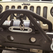 Load image into Gallery viewer, Rugged Ridge 07-18 Jeep Wrangler JK Bumper Mounted Circular LED Light &amp; Mount Kit Rugged Ridge
