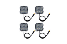 Load image into Gallery viewer, Diode Dynamics Stage Series SXS Rock Light Installer Kit - RGBW M8 w/Controller (4-pack) Diode Dynamics

