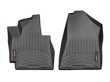Load image into Gallery viewer, WeatherTech 16+ Hyundai Tucson (Does Not Fit Hydrogen Models) Front FloorLiner - Black | 448161
