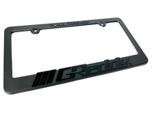 Load image into Gallery viewer, GReddy Total Tune Up License Plate Frame - Black Out | 21112001
