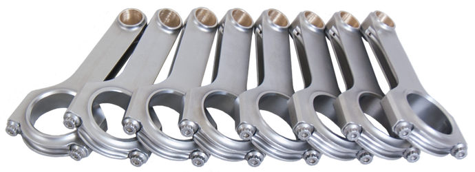 Eagle Chevrolet Small Block 5.700in Length 2.000in Rod Journal Forged Steel H-Beam Rods - Set of 8 Eagle