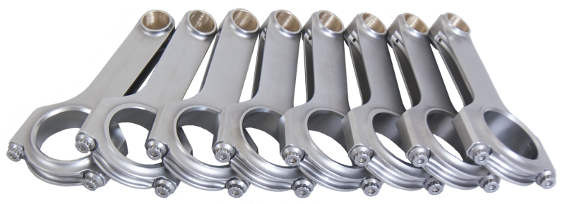 Eagle Chevrolet Small Block 5.700in Length 2.000in Rod Journal Forged Steel H-Beam Rods - Set of 8 Eagle