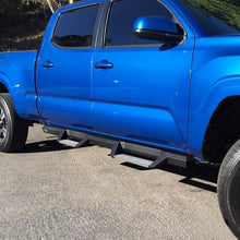 Load image into Gallery viewer, Westin 05-20 Toyota Tacoma Double Cab HDX Stainless Drop Nerf Step Bars - Textured Black Westin
