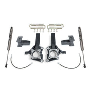 MaxTrac 09-14 Ford F-150 2WD 4in/2in MaxPro Elite Spindle Lift Kit w/FOX Shocks | K883442F