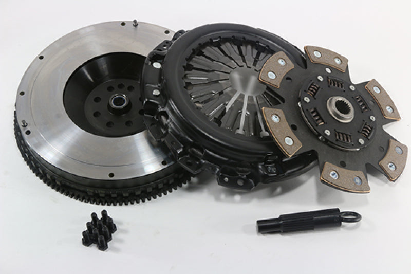 Competition Clutch 10-13 Genesis 3.8L 6Cyl Stage 4 - 6 Pad Ceramic Clutch Kit w/ FW **No TOB* Competition Clutch