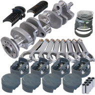 Eagle Chevy 350 3.750in Crank 6.000in H-Beam 11cc Dome 4.060in Pistons Rotating Assembly Eagle