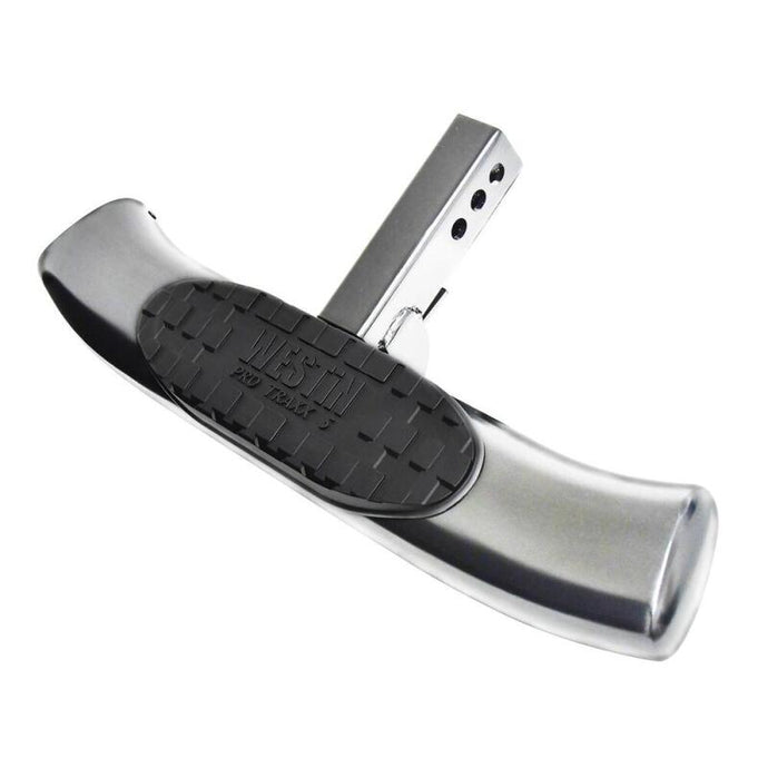 Westin PRO TRAXX 5 Hitch Step 27in Step 2in Receiver - Stainless Steel Westin