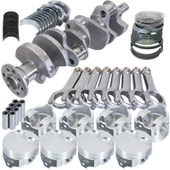 Eagle Chrysler 318 4.000in Crank 6.123in H-Beam -4.7cc Flat Top 3.950in Pistons Rotating Assembly Eagle