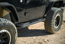 Load image into Gallery viewer, DV8 Offroad 07-18 Jeep Wrangler JK 2 Door Body/Pinch Weld Mounted Side Steps
