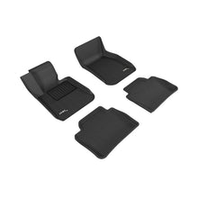 Load image into Gallery viewer, 3D MAXpider 2012-2018 BMW 3 Series F30 Kagu 1st &amp; 2nd Row Floormats - Black
