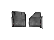 Load image into Gallery viewer, WeatherTech 08-10 Ford F250/F350/F450/F550 Super Duty Regular Cab Front FloorLiner - Black
